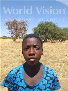 Choose a child to sponsor, like this little girl from Keembe, Liviness age 7