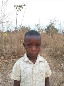 Choose a child to sponsor, like this little boy from Keembe, Phisewell age 5