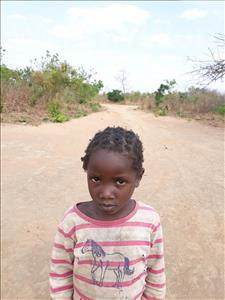 Choose a child to sponsor, like this little girl from Keembe, Eva age 4