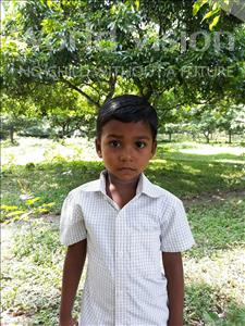 Choose a child to sponsor, like this little boy from Ghoraghat, Sourav age 3