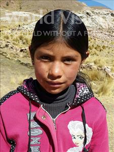 Choose a child to sponsor, like this little girl from Mosoj P'unchay, Ferminia age 12
