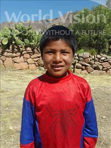 Choose a child to sponsor, like this little boy from Mosoj P'unchay, Efrain age 10