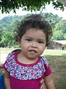 Choose a child to sponsor, like this little girl from Maya, Keidy Mareli age 2