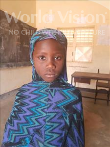 Choose a child to sponsor, like this little girl from Sirba, Adiza age 9
