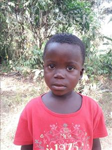Choose a child to sponsor, like this little boy from Imperi, Ansu age 6