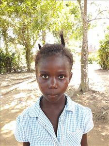 Choose a child to sponsor, like this little girl from Imperi, Nathacia age 7
