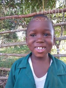 Choose a child to sponsor, like this little boy from Imperi, Jusu age 7