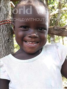 Choose a child to sponsor, like this little girl from Imperi, Mariatu age 3