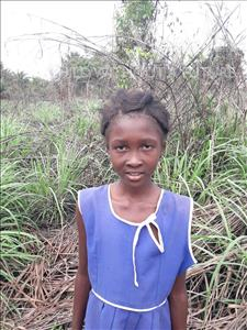 Choose a child to sponsor, like this little girl from Tegloma, Musu age 8