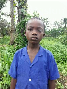 Choose a child to sponsor, like this little boy from Tegloma, Morie age 9