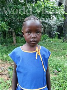 Choose a child to sponsor, like this little girl from Tegloma, Lucy age 6
