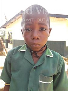 Choose a child to sponsor, like this little boy from Jaiama Bongor, Musa age 7