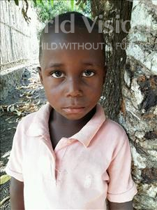 Choose a child to sponsor, like this little boy from Jaiama Bongor, Yusuf age 5