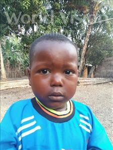 Choose a child to sponsor, like this little boy from Jaiama Bongor, Mohamed age 3