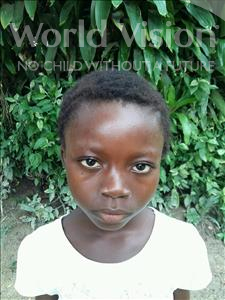 Choose a child to sponsor, like this little girl from Jaiama Bongor, Hajawatta age 7