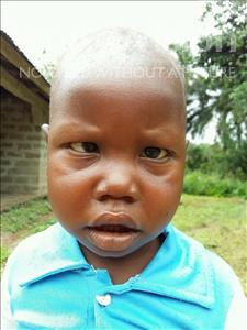Choose a child to sponsor, like this little boy from Jaiama Bongor, Ibrahim age 3