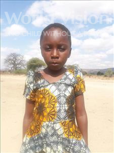 Choose a child to sponsor, like this little girl from Kilimatinde, Telezia Peter age 8