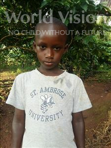 Choose a child to sponsor, like this little boy from Kibiga-Mulagi (Kimu), Kolode age 8