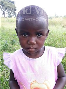 Choose a child to sponsor, like this little girl from Busitema, Agnes age 3