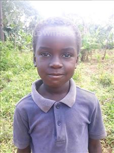 Choose a child to sponsor, like this little boy from Busitema, Rome age 5