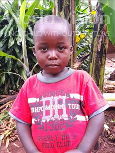 Choose a child to sponsor, like this little boy from Ntwetwe, Fred age 3