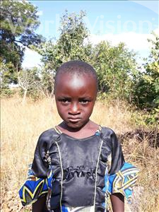 Choose a child to sponsor, like this little girl from Keembe, Mercy age 5