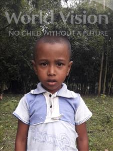 Choose a child to sponsor, like this little boy from Ghoraghat, Sihad age 7