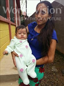 Choose a child to sponsor, like this little girl from Maya, Yeilin Alejandra age