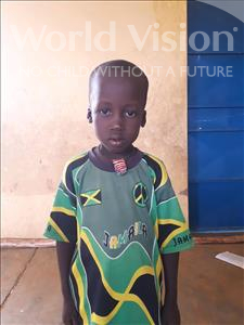Choose a child to sponsor, like this little boy from Komabangou, Hamza age 6