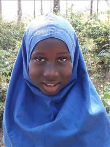 Choose a child to sponsor, like this little girl from Jong, Safiatu age 9