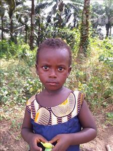 Choose a child to sponsor, like this little girl from Jong, Maria age 3