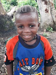 Choose a child to sponsor, like this little boy from Imperi, Bockarie age 5