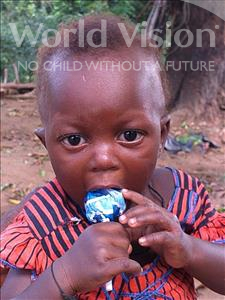 Choose a child to sponsor, like this little girl from Imperi, Mariama age 1
