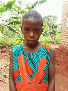 Choose a child to sponsor, like this little girl from Kibiga-Mulagi (Kimu), Judith age 6