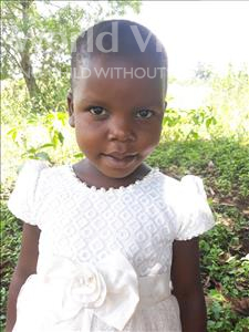 Choose a child to sponsor, like this little girl from Busitema, Lacke Shanita age 5