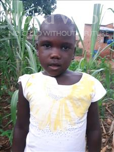 Choose a child to sponsor, like this little girl from Ntwetwe, Trina age 5
