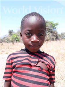 Choose a child to sponsor, like this little boy from Keembe, Folo age 4