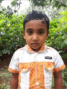 Choose a child to sponsor, like this little boy from Ghoraghat, Mim age 5