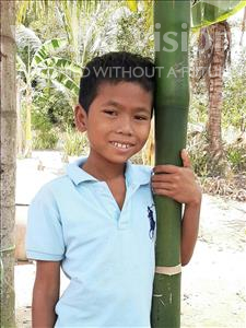 Choose a child to sponsor, like this little boy from Soutr Nikom, Veasna age 10