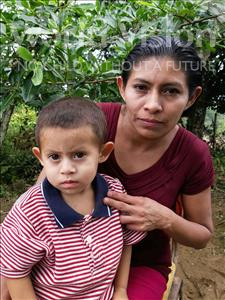 Choose a child to sponsor, like this little boy from Maya, Brayan Elias age 2