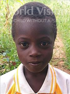 Choose a child to sponsor, like this little boy from Kazuzo, Agostinho Jose age 8