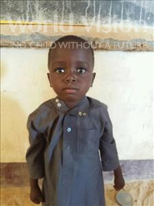 Choose a child to sponsor, like this little boy from Sirba, Abassa age 4