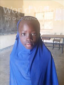Choose a child to sponsor, like this little girl from Sirba, Fidaoussou age 7