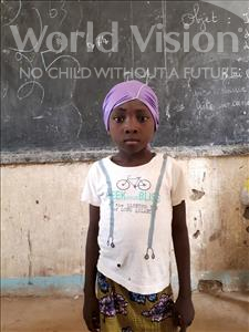 Choose a child to sponsor, like this little girl from Komabangou, Hadiza age 5