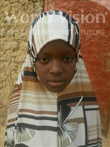 Choose a child to sponsor, like this little girl from Komabangou, Aminatou age 12