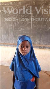 Choose a child to sponsor, like this little girl from Komabangou, Aissatou age 6