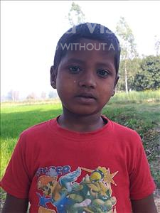 Choose a child to sponsor, like this little boy from Sarlahi, Subas age 6