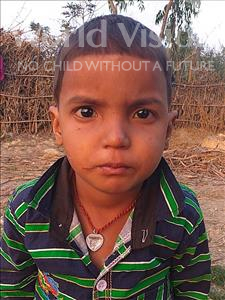 Choose a child to sponsor, like this little boy from Sarlahi, Anil Kumar age 2