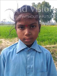 Choose a child to sponsor, like this little girl from Sarlahi, Renu age 9