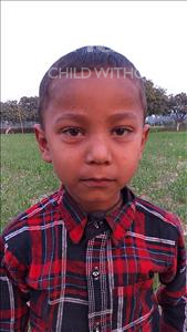 Choose a child to sponsor, like this little boy from Sarlahi, Amasaid age 5